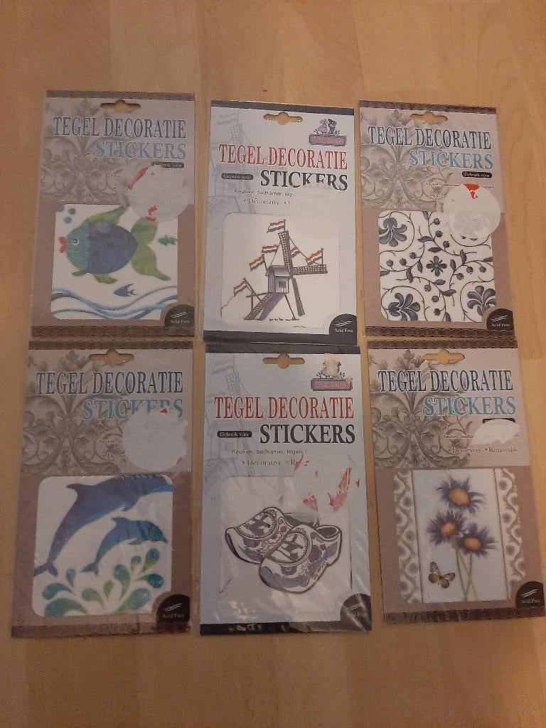 NIEUW! Tegel decoratie stickers, Ophalen, Nieuw, Meerdere stickers