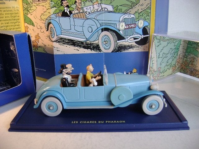 Kuifje auto Nr.005A De Lincoln Torpedo, Ophalen of Verzenden, Overige figuren, Zo goed als nieuw, Overige typen