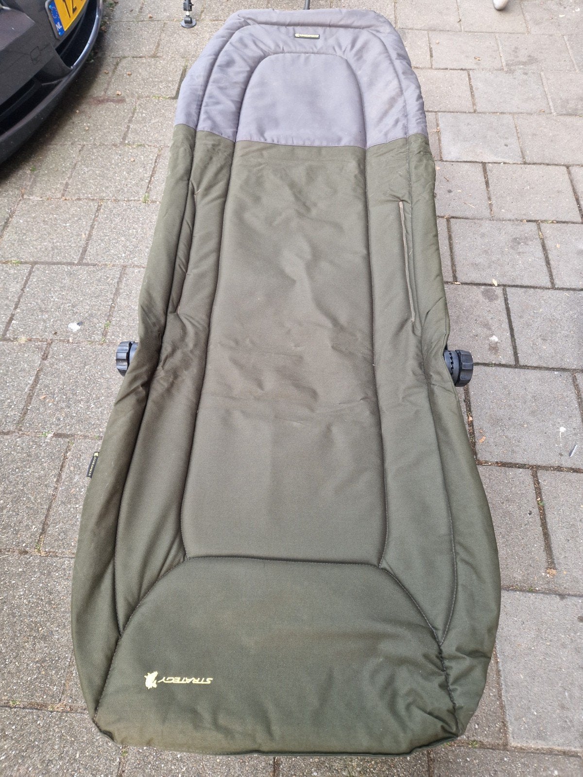 Complete visuitrusting stretcher stoel kleding vis bed, Ophalen of Verzenden