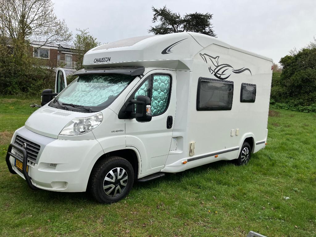 Chausson  camper, Caravans en Kamperen, Campers, Particulier, tot en met 4, Half-integraal, Chausson, Fiat, 5 tot 6 meter, Diesel
