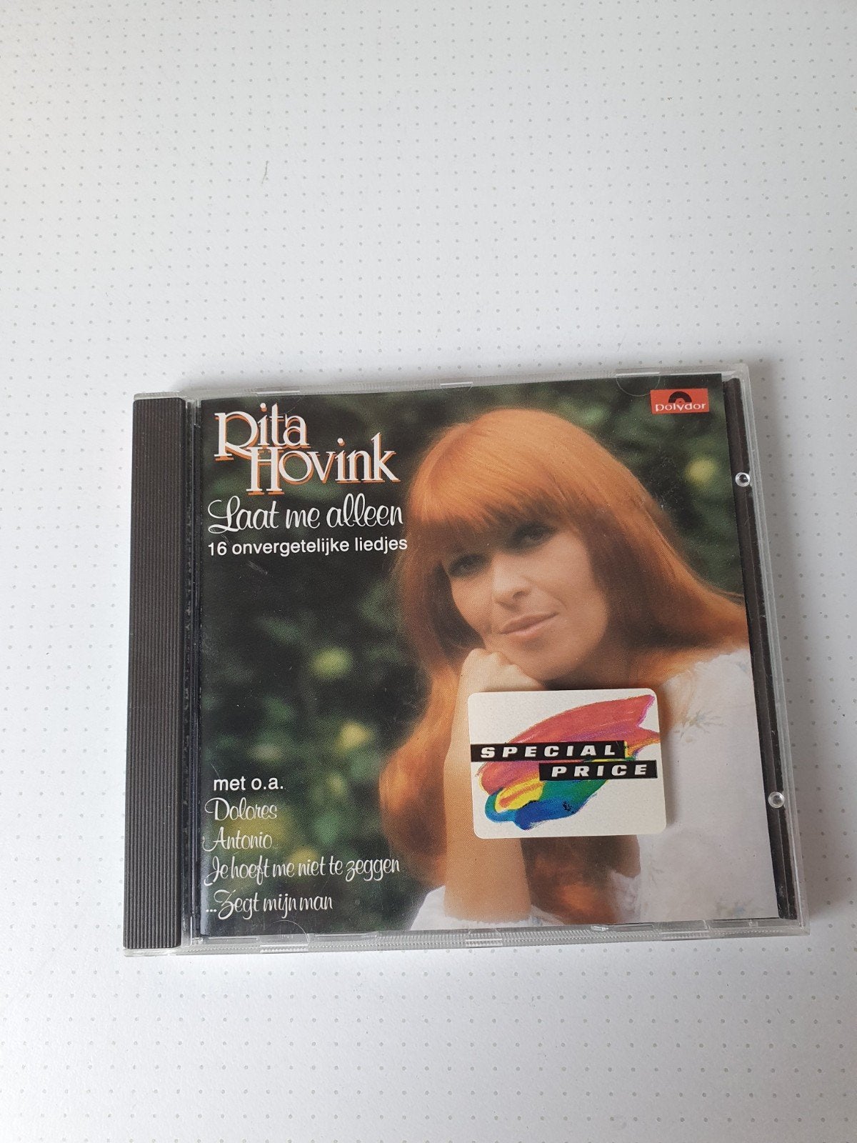Rita Hovink - Laat me alleen (Nieuwe CD), Ophalen of Verzenden, Zo goed als nieuw, Levenslied of Smartlap, Album