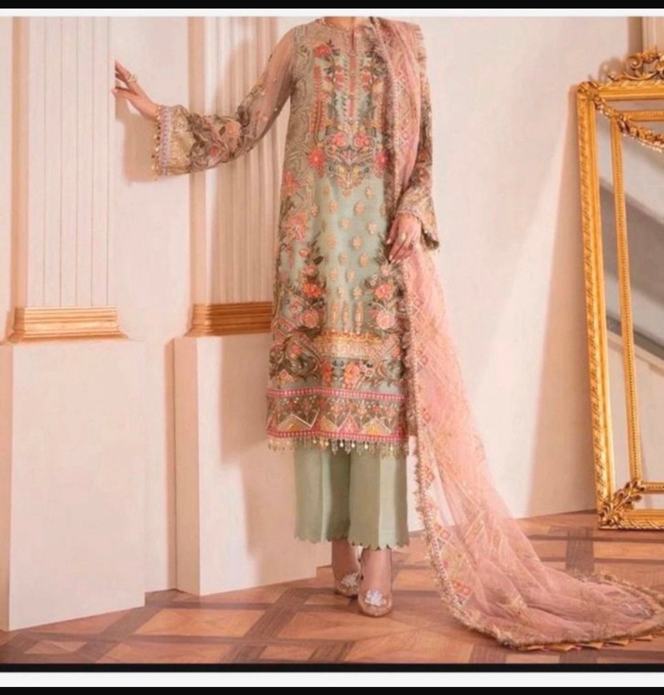 mooie 3 delige dress, Maat 38/40 (M), Galajurk, Verzenden, Gedragen