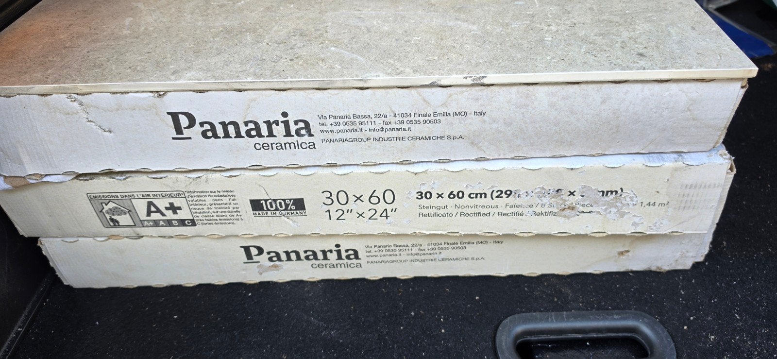 Panaria keramische tegels 30x60 cm - Nieuw in doos, Ophalen, 60 cm of meer, Keramiek, Nieuw
