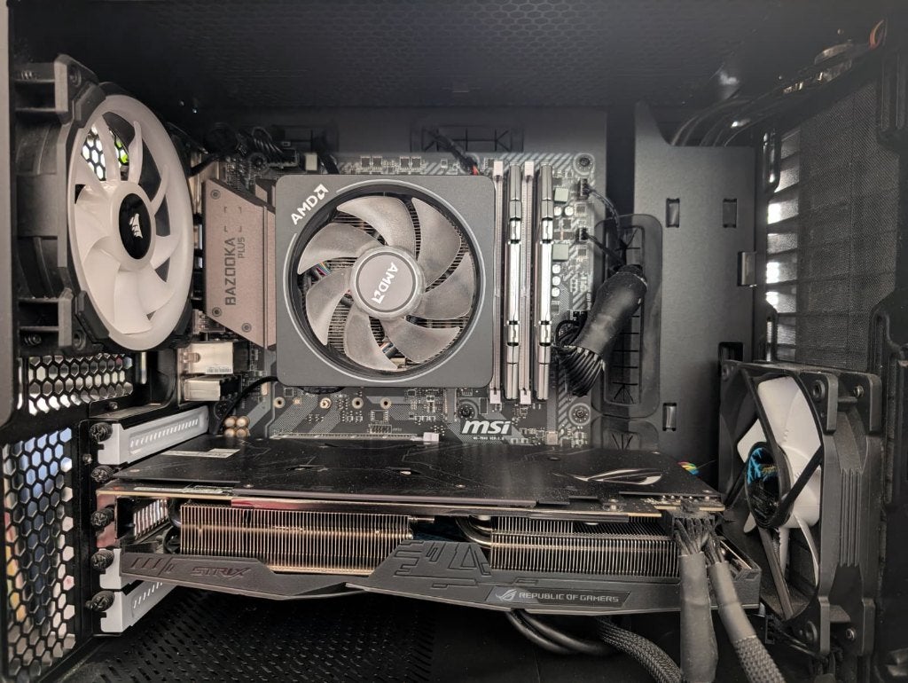 Desktop PC – Ryzen 5 2600X, RX 580 8 GB, 16 GB RAM, Ophalen, Gebruikt, AMD Ryzen 5, Gaming