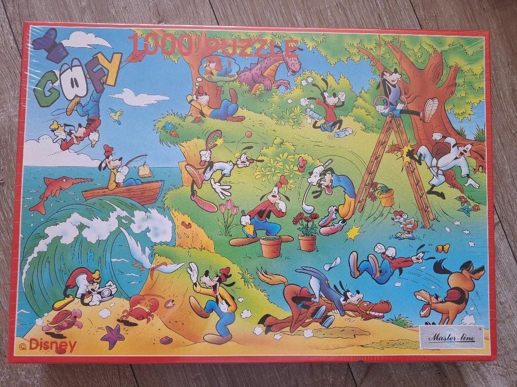 Legpuzzels Disney 1000 stukjes, Ophalen of Verzenden, 500 t/m 1500 stukjes, Gebruikt, Legpuzzel