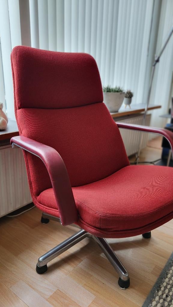 Artifort fauteuil F154, Gebruikt, Minder dan 75 cm, Stof, 50 tot 75 cm