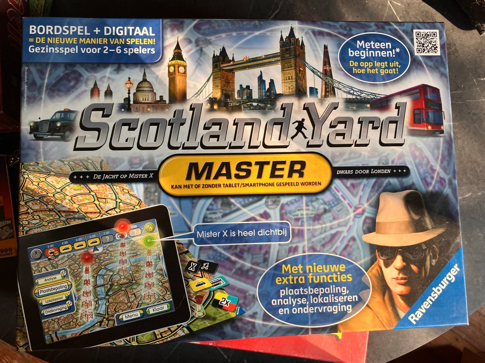 Scotland Yard Master Bordspel + Digitaal Ravensburger, Hobby en Vrije tijd, Gezelschapsspellen | Bordspellen, Drie of vier spelers