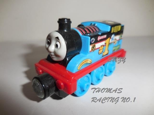 Thomas Racing No 1, Thomas de Trein Take n Play, Kinderen en Baby's, Speelgoed | Thomas de Trein, Gebruikt, Ophalen of Verzenden
