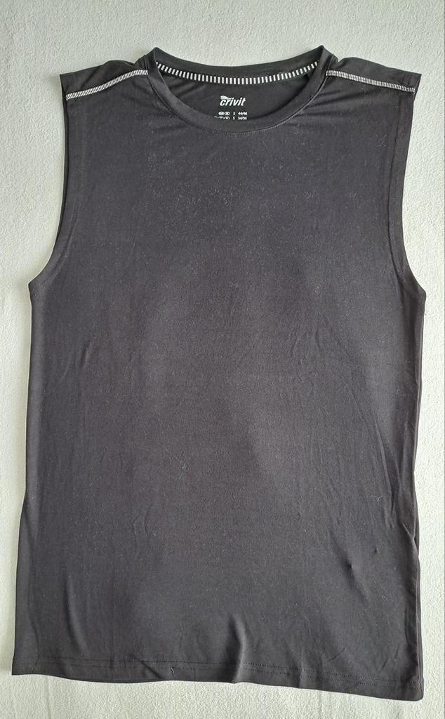 NIEUW: zwart shirt zonder mouwen, mt. S, Kleding | Heren, T-shirts, Zwart, Nieuw, Ophalen of Verzenden, Crivit