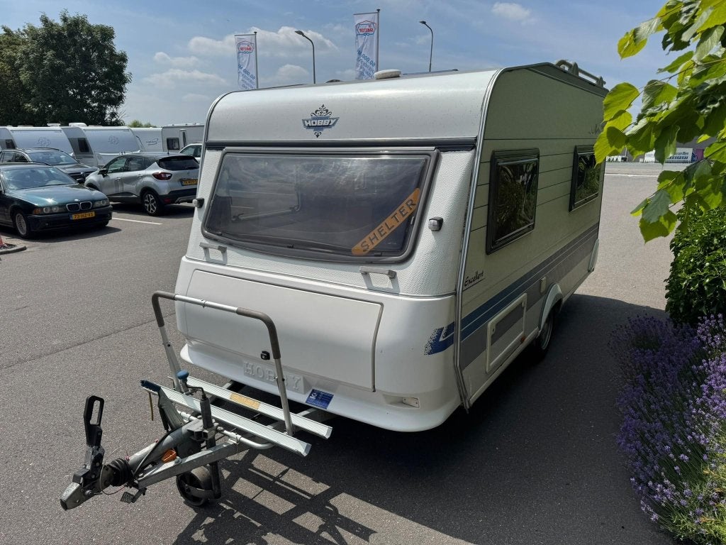 Hobby Excellent 400 SF Mover,voortent, Caravans en Kamperen, Caravans, Schokbreker, Hobby, Bedrijf, Treinzit