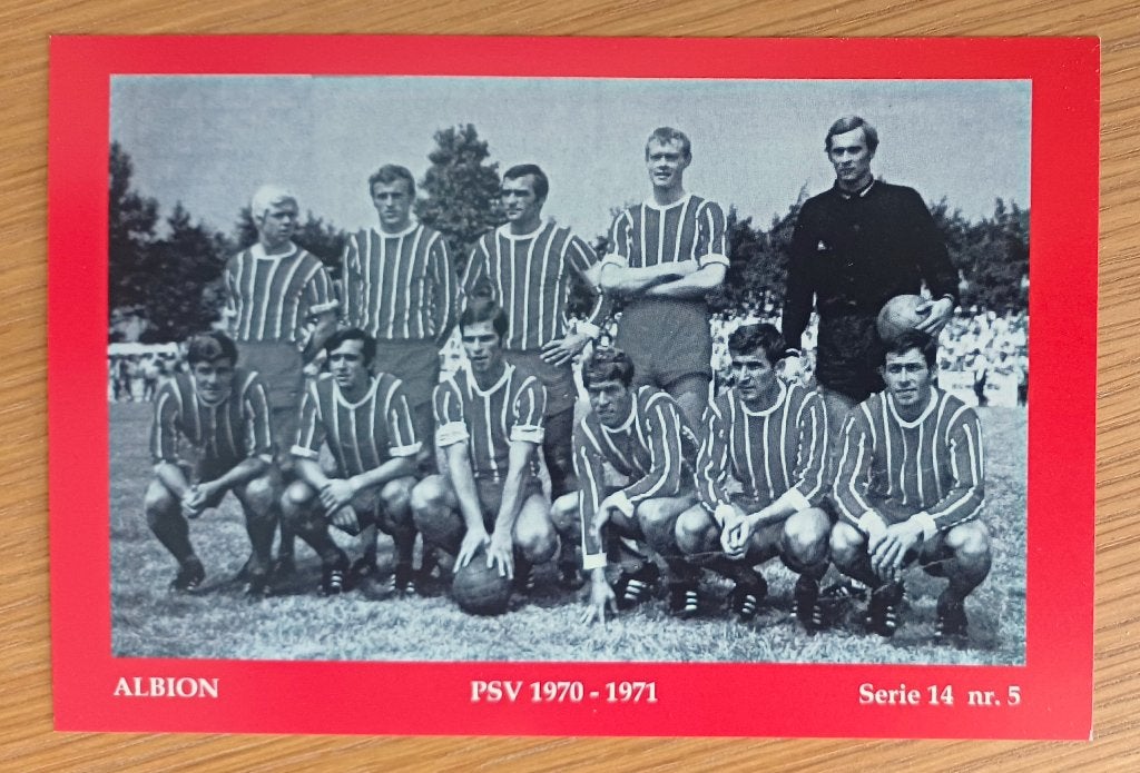 10 foto kaarten PSV Eindhoven - complete serie Albion, Ophalen of Verzenden, Zo goed als nieuw, PSV, Poster, Plaatje of Sticker