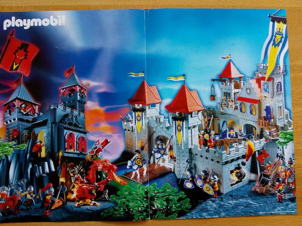 Poster Playmobil Kasteel (30853950/02.02), Ophalen of Verzenden, Zo goed als nieuw, Overige typen