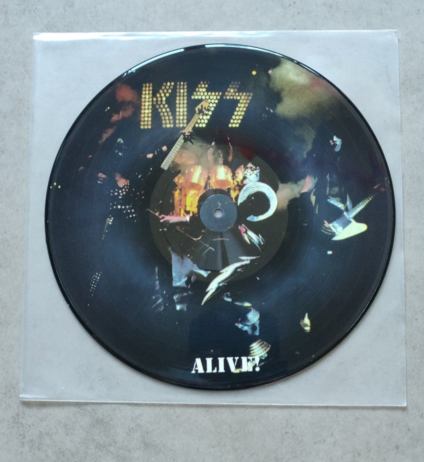 lp Kiss Alive! picture Disc, Cd's en Dvd's, Ophalen of Verzenden, Zo goed als nieuw