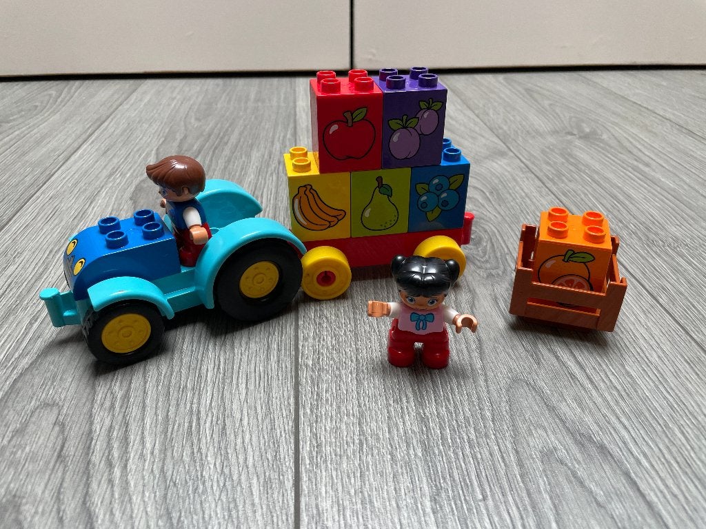 Lego Duplo Mijn eerste tractor 10615, Ophalen of Verzenden, Zo goed als nieuw, Compleet, Duplo