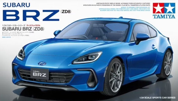Tamiya 1:24 Subaru Brz Zd8, Hobby en Vrije tijd, Auto, Verzenden, Groter dan 1:32, Nieuw