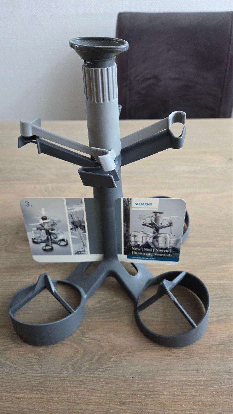 Siemens SMZ5300 wijnglazen houder voor 4 wijnglazen, Ophalen of Verzenden, Nieuw