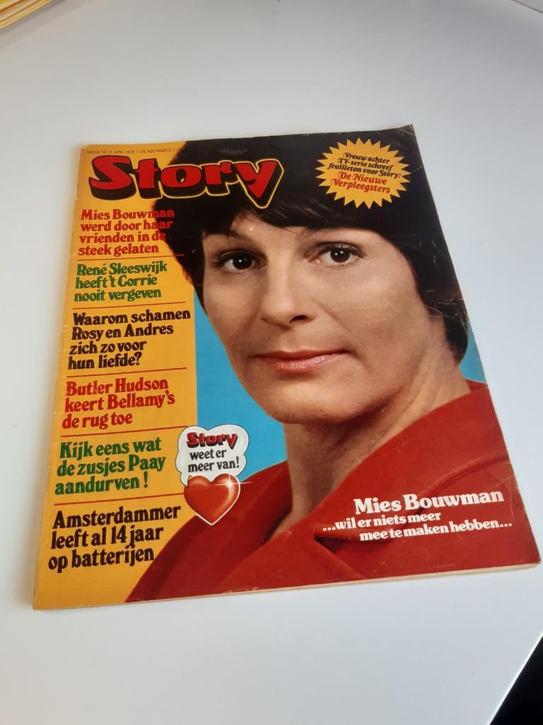 Story 1978. Nr. 16 - Mies Bouwman. Rosy en Andres. Gordon Ja, Verzamelen, Verzenden, 1980 tot heden, Tijdschrift