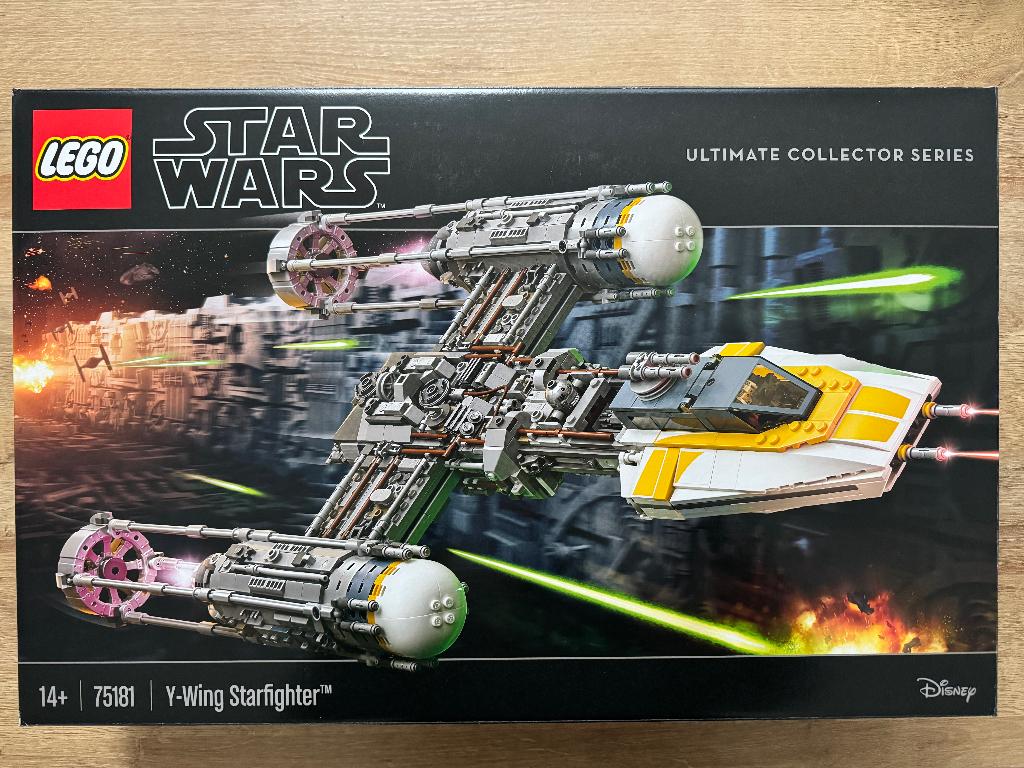 75181 LEGO Star Wars Y-wing Starfighter, Star Wars, Lego, Ophalen of Verzenden, Zo goed als nieuw