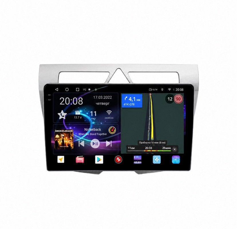 Kia picanto CarPlay / 2007-2011 – Groot touchscreen, Auto diversen, Ophalen of Verzenden, Zo goed als nieuw