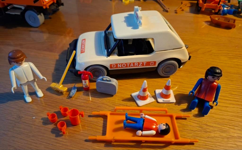 Playmobil noodarts, Kinderen en Baby's, Speelgoed | Playmobil, Ophalen of Verzenden, Gebruikt, Complete set
