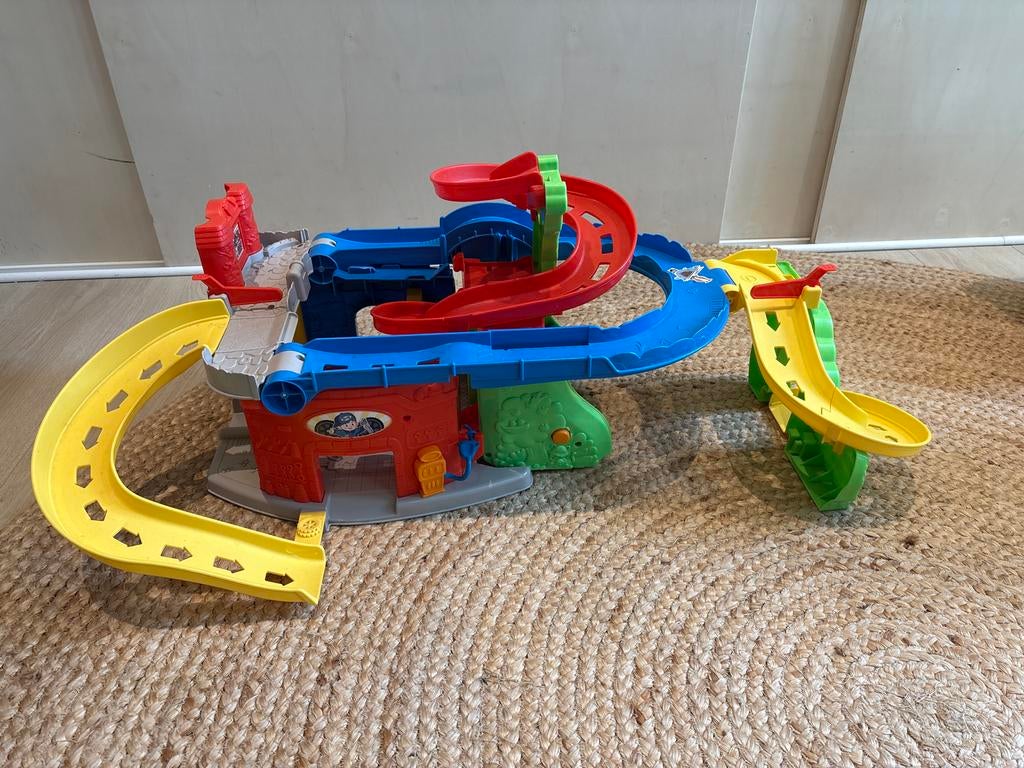 Fisher-Price Little People Racebaan Garage, Zelf te bouwen, Handmatig, Ophalen, Overige merken