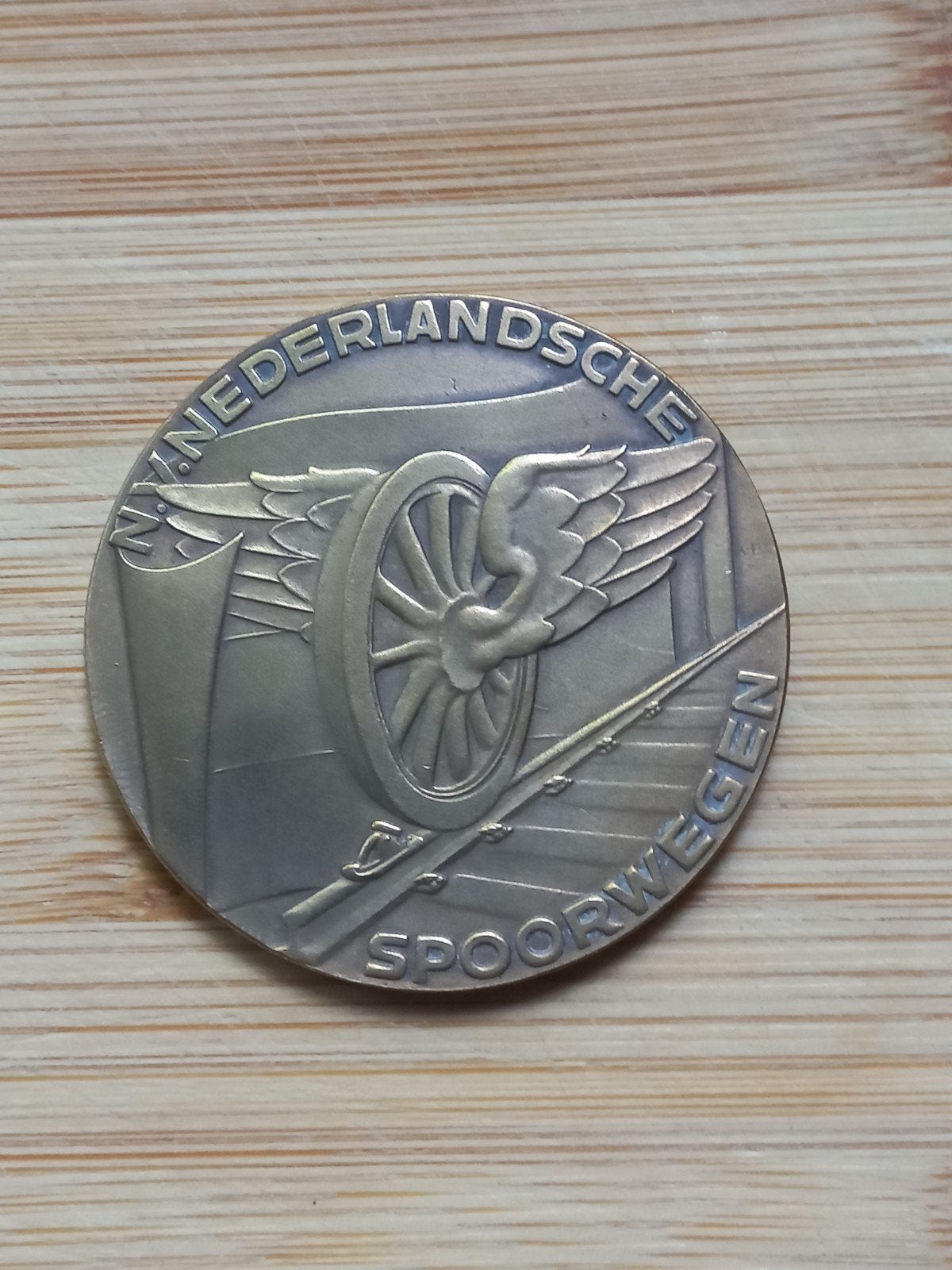 WO2 NS Spoorwegstaking Herinneringspenning 1944, Ophalen of Verzenden