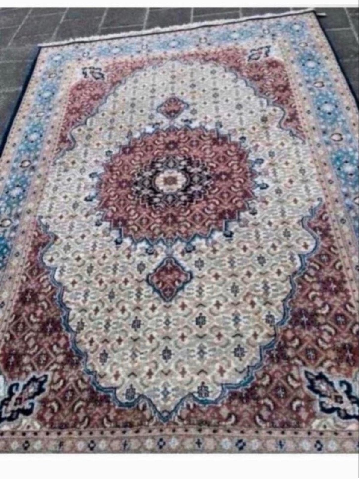 Prachtig handgemaakt Perzisch tapijt - 250x175 cm, 150 tot 200 cm, 200 cm of meer, Ophalen of Verzenden, Zo goed als nieuw