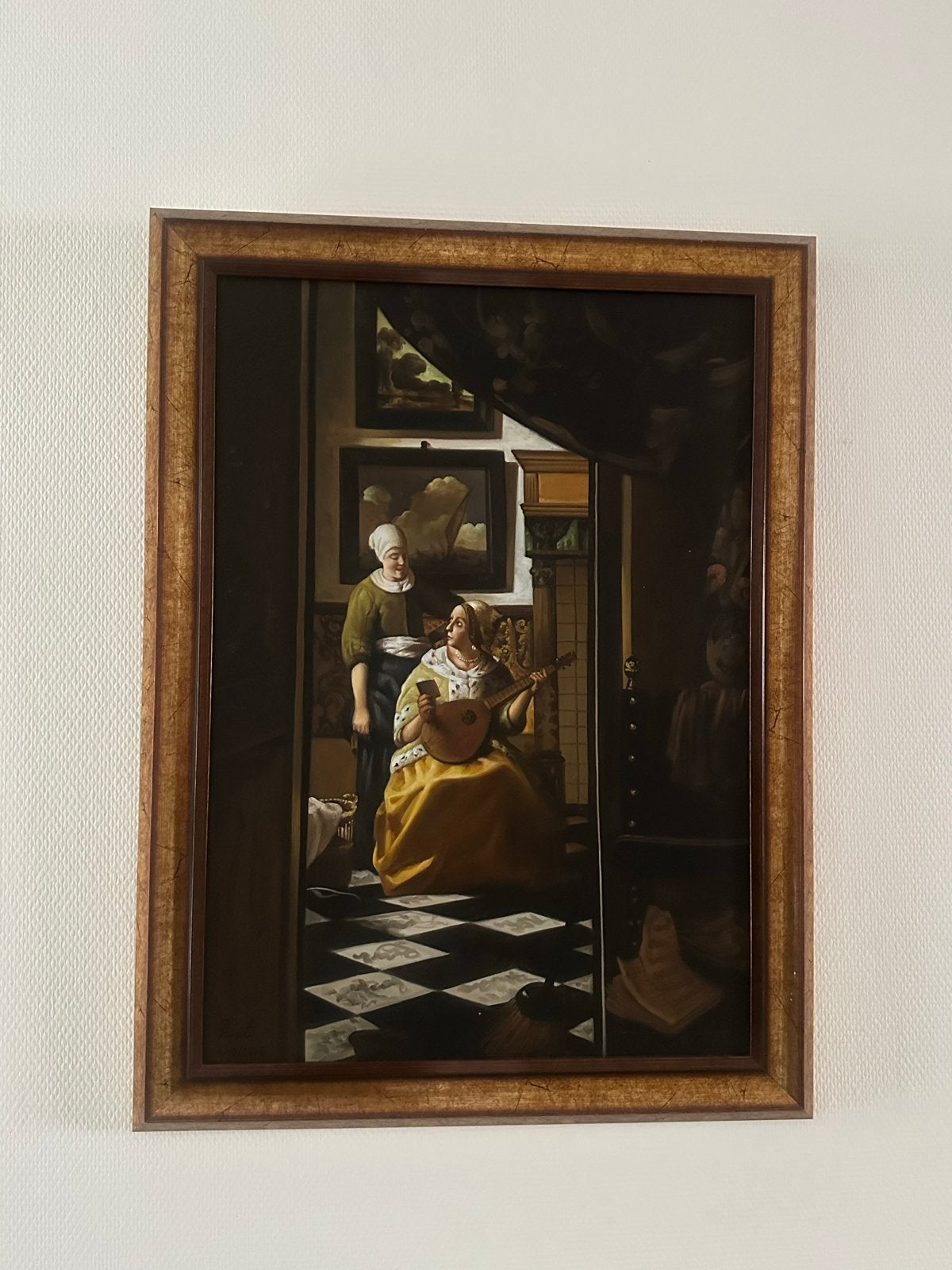 Diverse oude schilderijen - Doe een bod!, Ophalen, Doek, Landschap, Olieverf