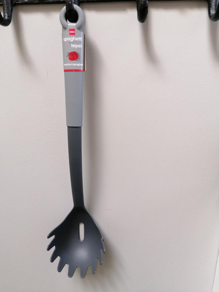 Spaghetti lepel HEMA, Huis en Inrichting, Ophalen of Verzenden, Nieuw, Grijs