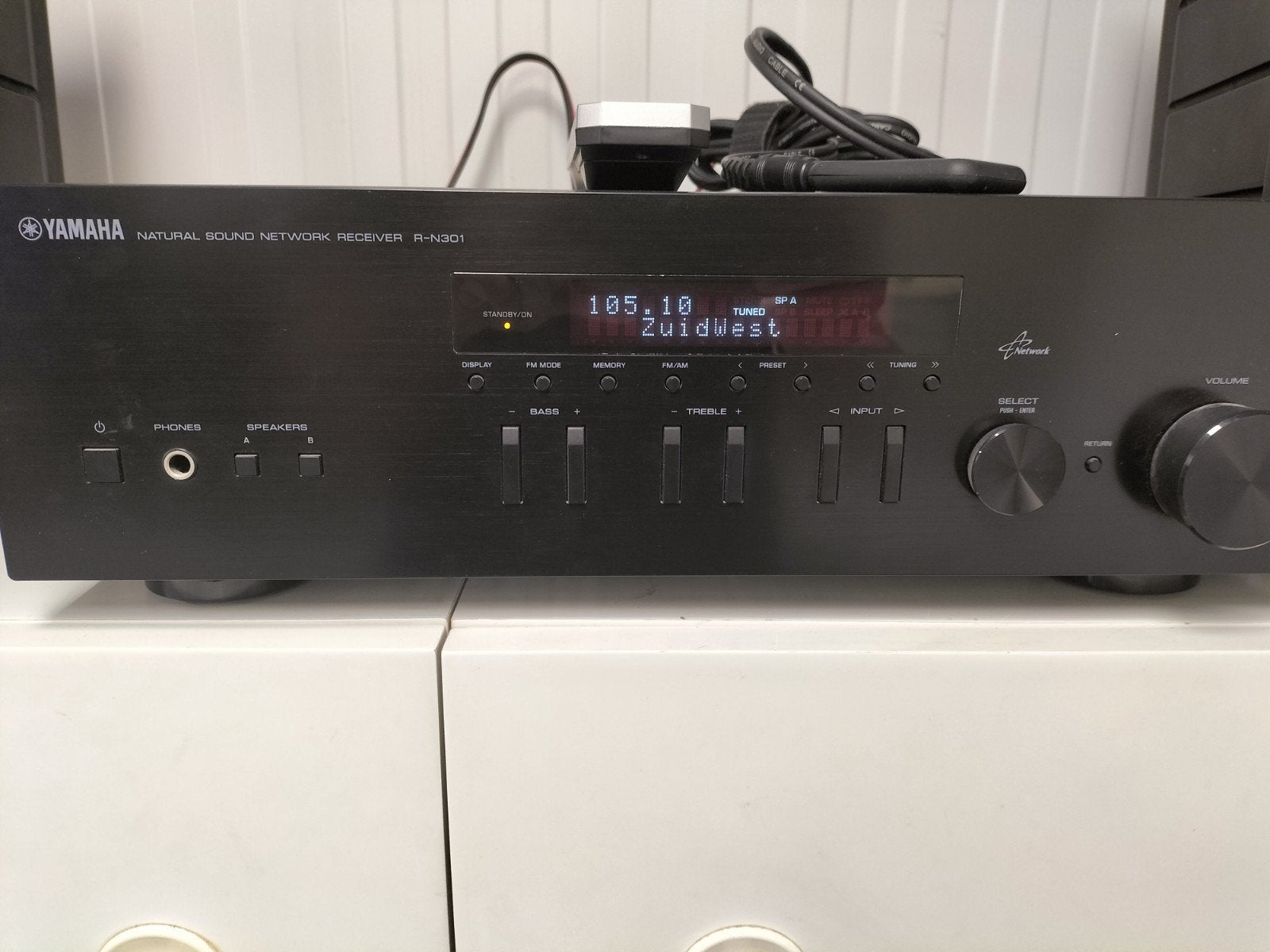 Yamaha R-N301 Natural Sound Network Receiver, Audio, Tv en Foto, Yamaha, Ophalen of Verzenden, Zo goed als nieuw, 60 tot 120 watt