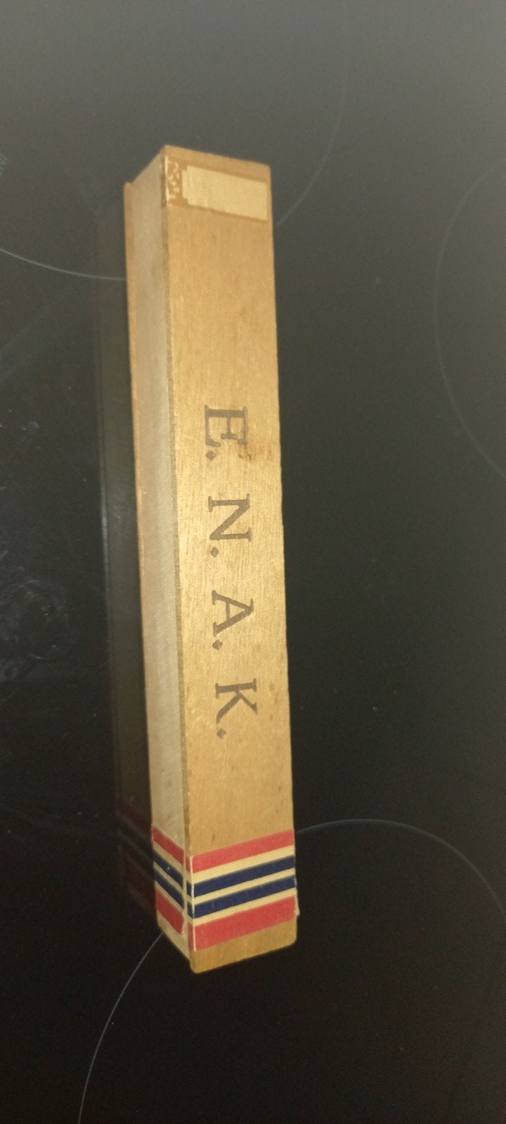 Vintage sigaar in houten kistje - Regalia Salon E.N.A.K., Ophalen of Verzenden, Zo goed als nieuw, Overige typen