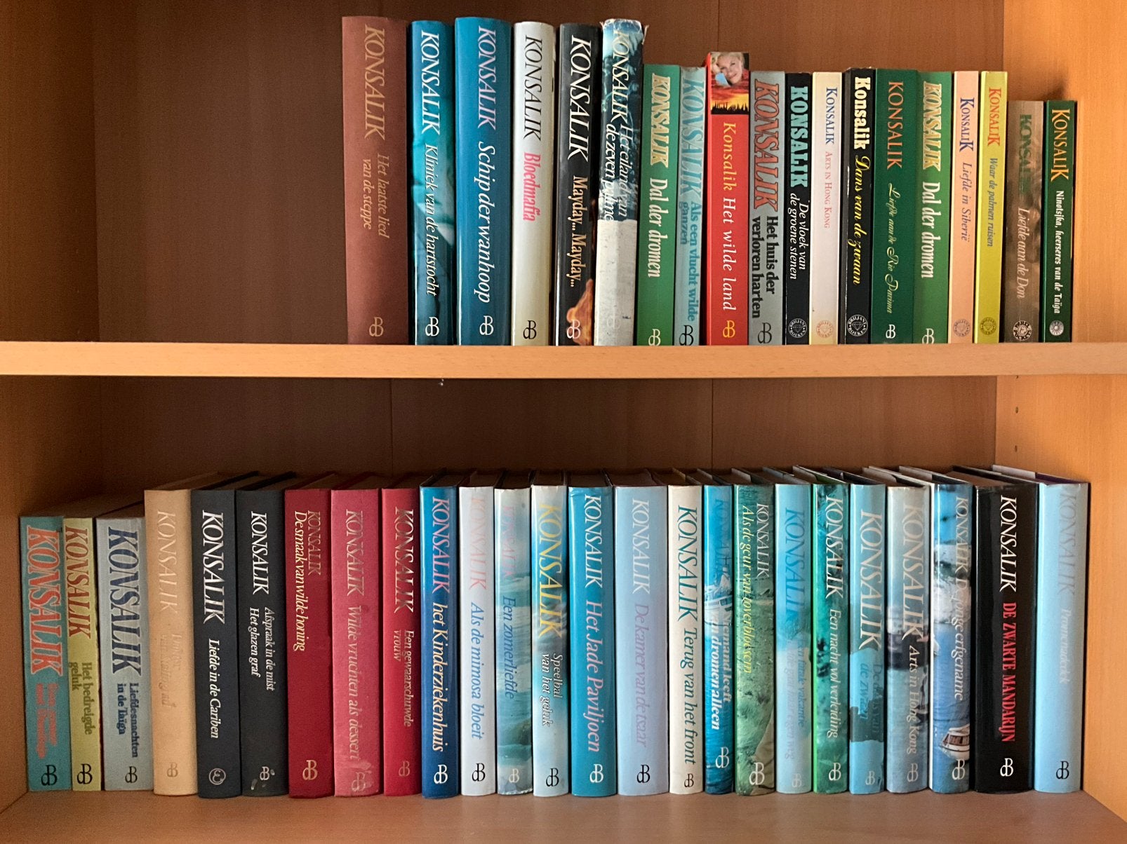 44 Konsalik boeken, Boeken, Ophalen, Gelezen
