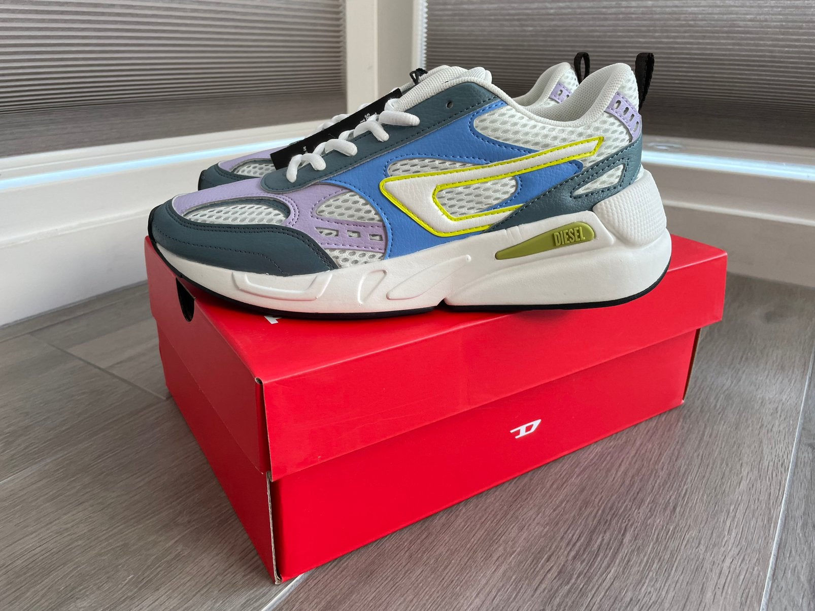 Diesel S-Serendipity Blue Pastel Lilac maat 39 Super deal!, Blauw, Nieuw, Ophalen of Verzenden, Sneakers of Gympen