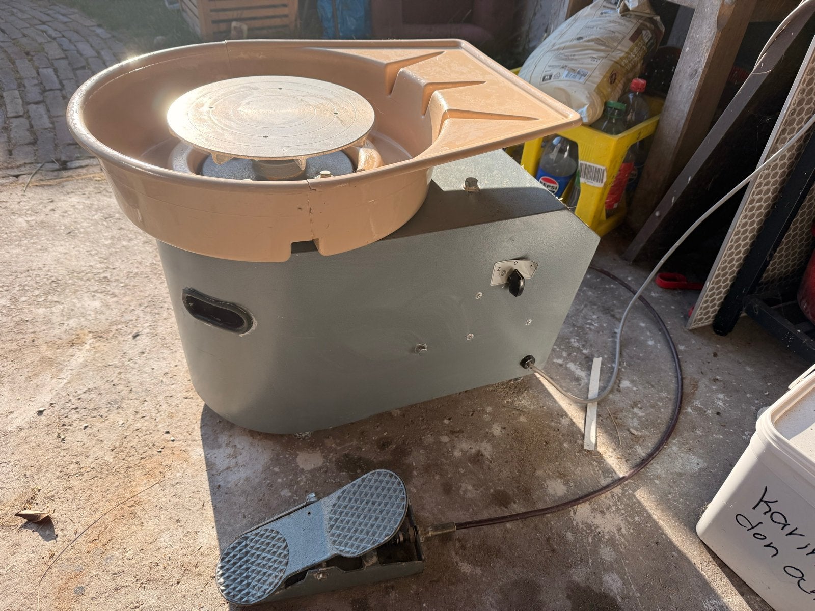 Shimpo Wheel 21 Draaischijf voor Keramiek, Ophalen, Gebruikt