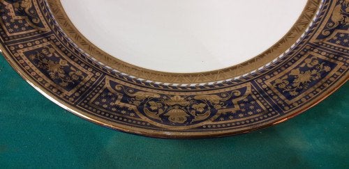 bord amarir met blad goud, Ophalen of Verzenden, 'T Olde Gre-j, Info@toldegrej.nl, Endepoelstraat 20f Didam