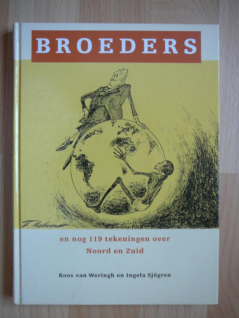 broeders en nog 119 tekeningen over Noord en Zuid, Eén stripboek, Ophalen of Verzenden