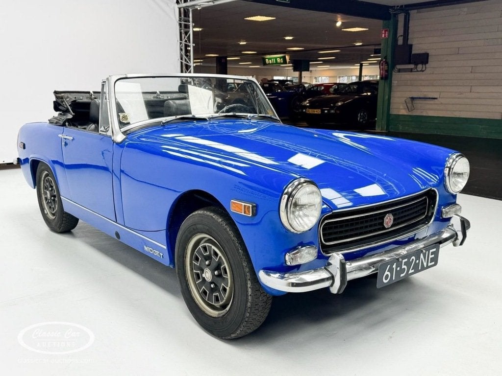 Mg MIDGET MK III - ONLINE AUCTION, Auto's, Blauw, Bedrijf, Handgeschakeld, MG