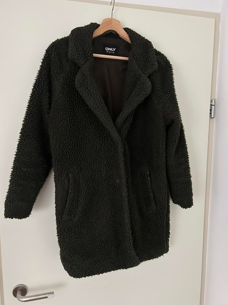 Gratis groene/ khaki tussenjas ONLY maat S, Ophalen, Gedragen, Maat 36 (S), Groen