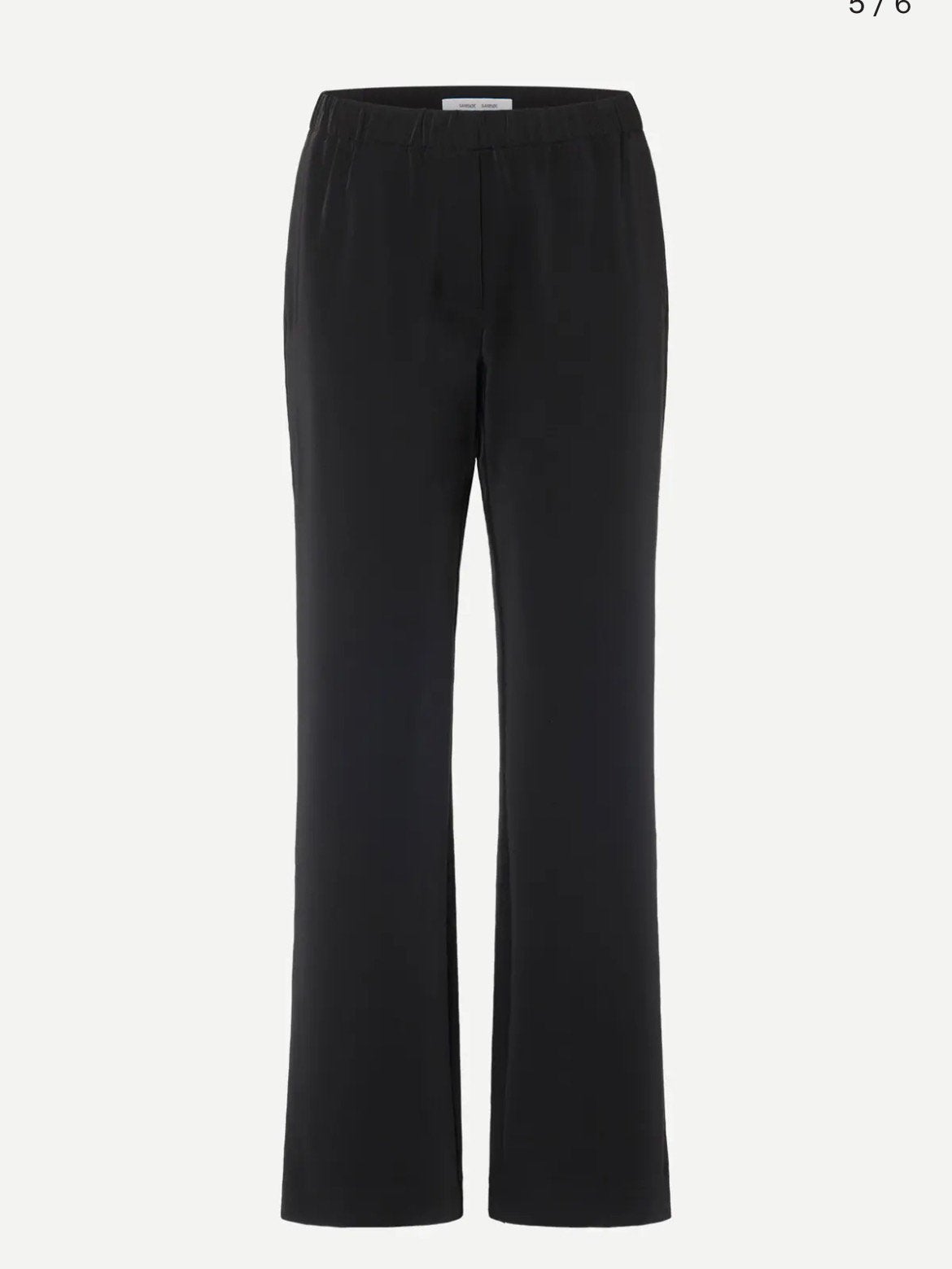 Samsoe Samsoe - Hoys straight pants, Kleding | Dames, Maat 38/40 (M), Verzenden, Zwart, Lang