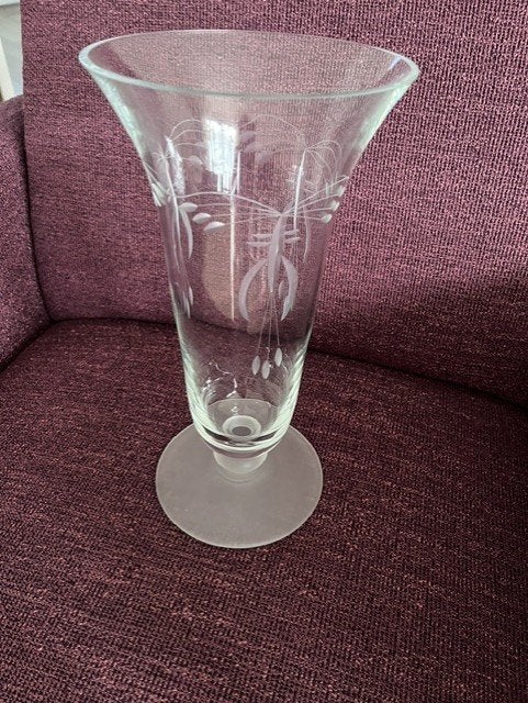 vaas geslepen glas alleen ophalen, Ophalen, Zo goed als nieuw, Glas