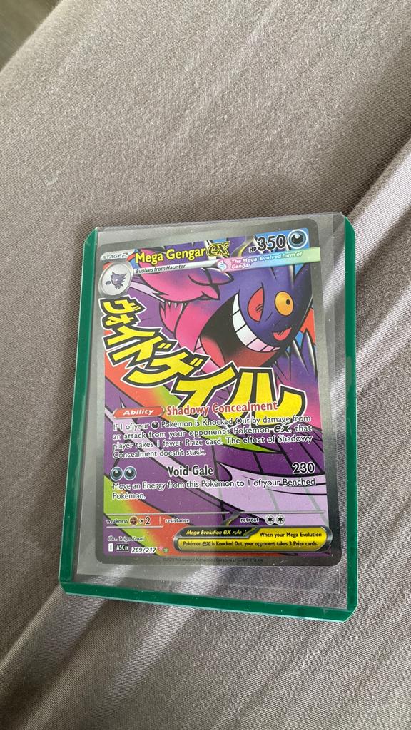Mega gengar EX kaart, Ophalen of Verzenden, Zo goed als nieuw