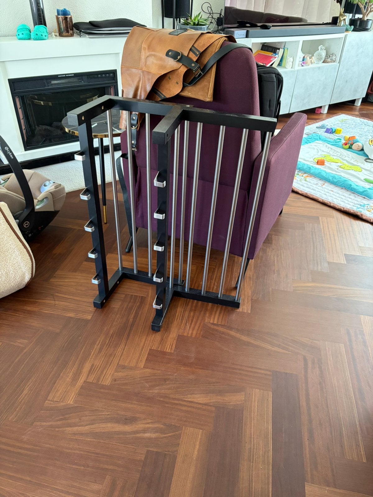 2x ikea Tjusig kapstok, Huis en Inrichting, Gebruikt, Minder dan 100 cm, Hout, Ophalen