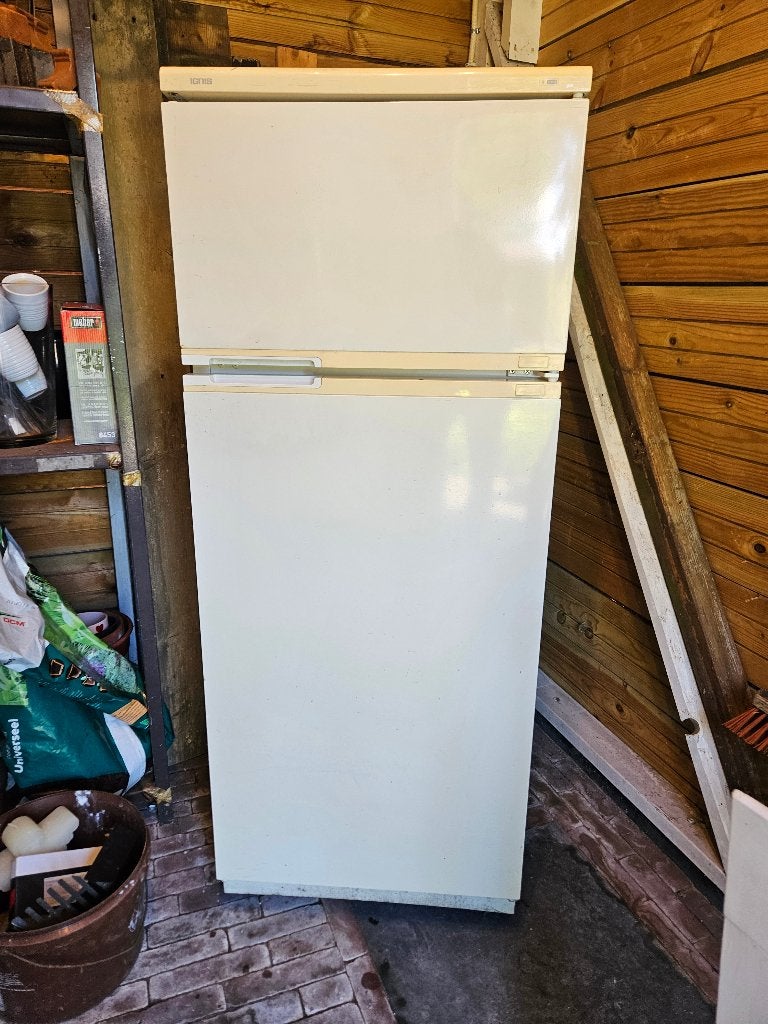 koelkast met vriesvak, Witgoed en Apparatuur, Ophalen, Gebruikt, 120 tot 140 cm, 200 liter of meer