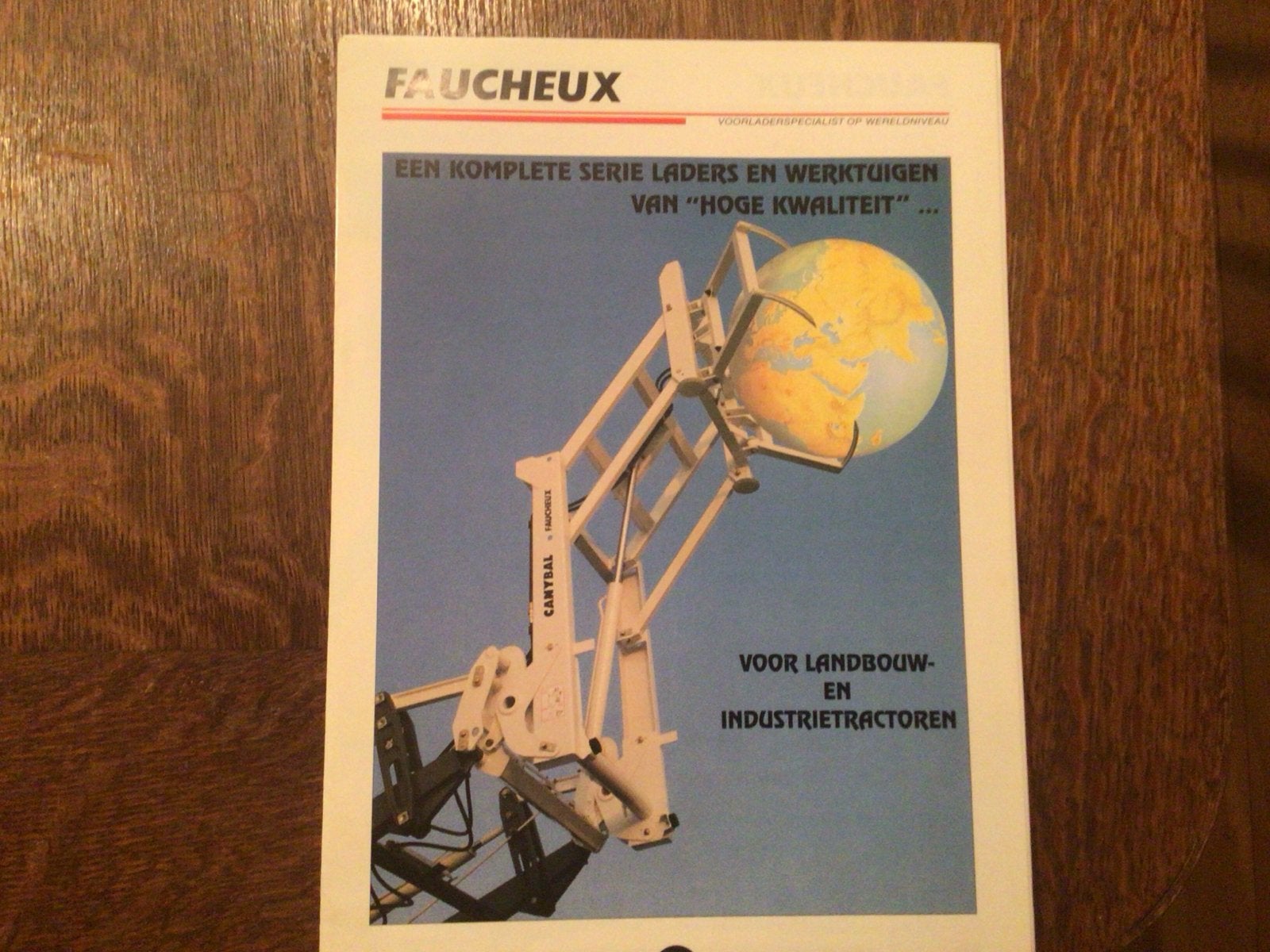 Faucheux folder laders en werktuigen, Ophalen of Verzenden, Zo goed als nieuw