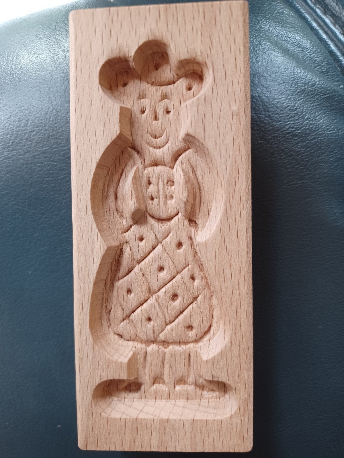 Houten koekjesvorm  Vrouw  speculaasplank speculaas plank, Antiek en Kunst, Ophalen of Verzenden