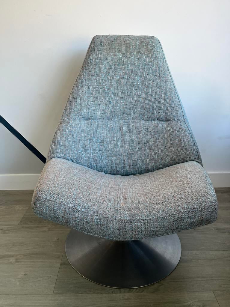 Draaifauteuil Kartell, Huis en Inrichting, Ophalen, Gebruikt, Minder dan 75 cm, 75 tot 100 cm