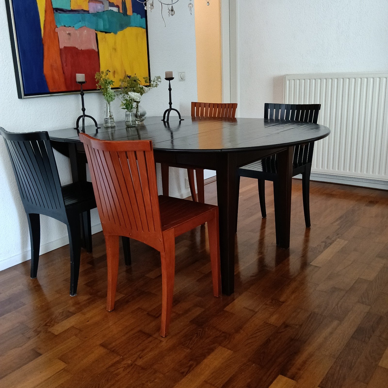 4 VELA stoelen (repro)  Pascal Mourque, Gebruikt, Overige kleuren, Ophalen of Verzenden, Vier
