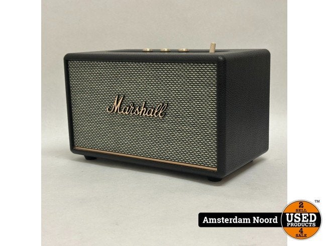 Marshall Acton III Bluetooth Speaker, Marshall, Zo goed als nieuw, Support@marshall.com, Marshall Amplification PLC
Denbigh Road
Bletchley, Milton Keynes
MK1 1DQ
United Kingdom