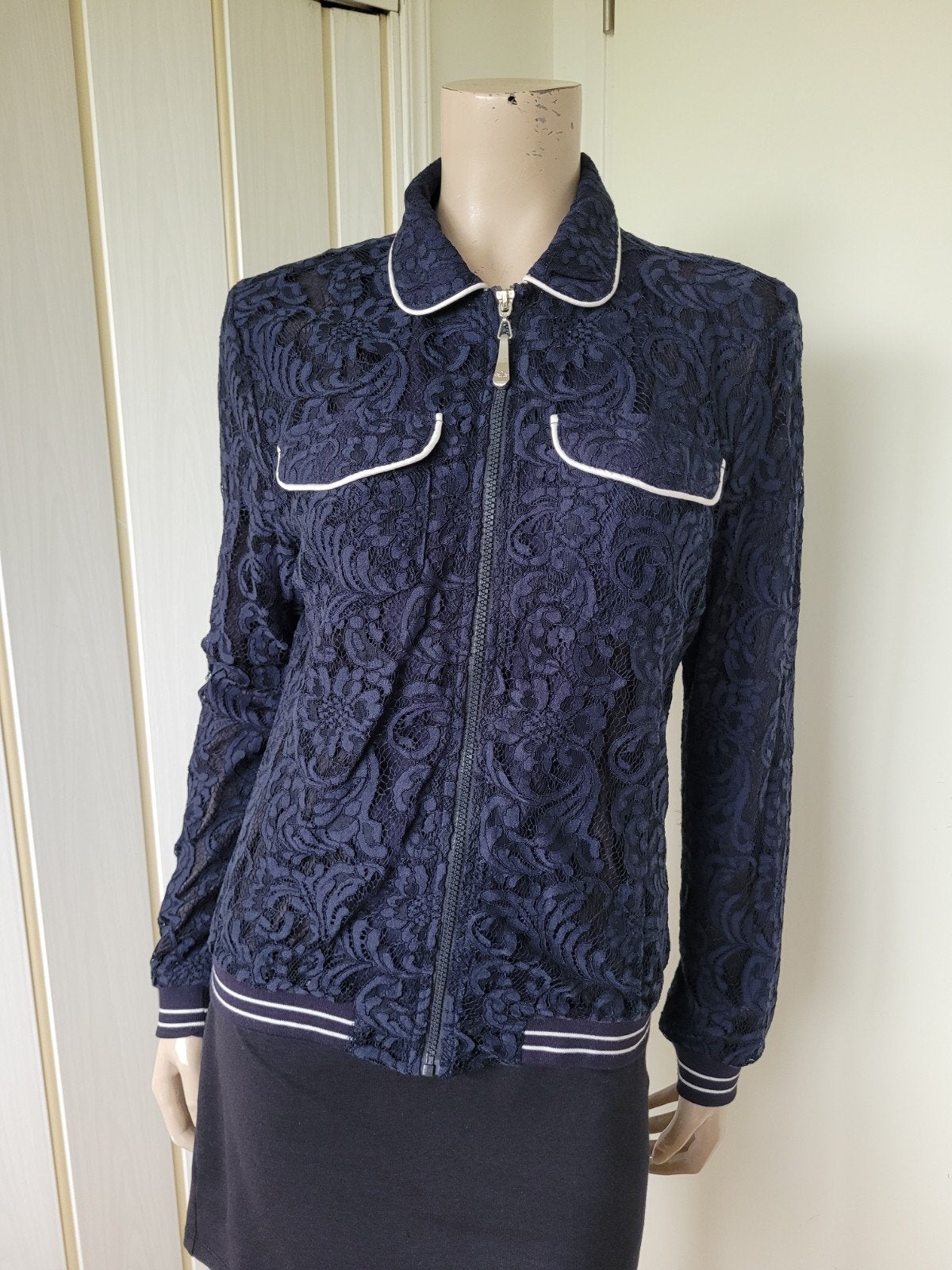 Tramontana vest kant blauw sportief maat L/40, Kleding | Dames, Maat 38/40 (M), Blauw, Tramontana, Ophalen of Verzenden