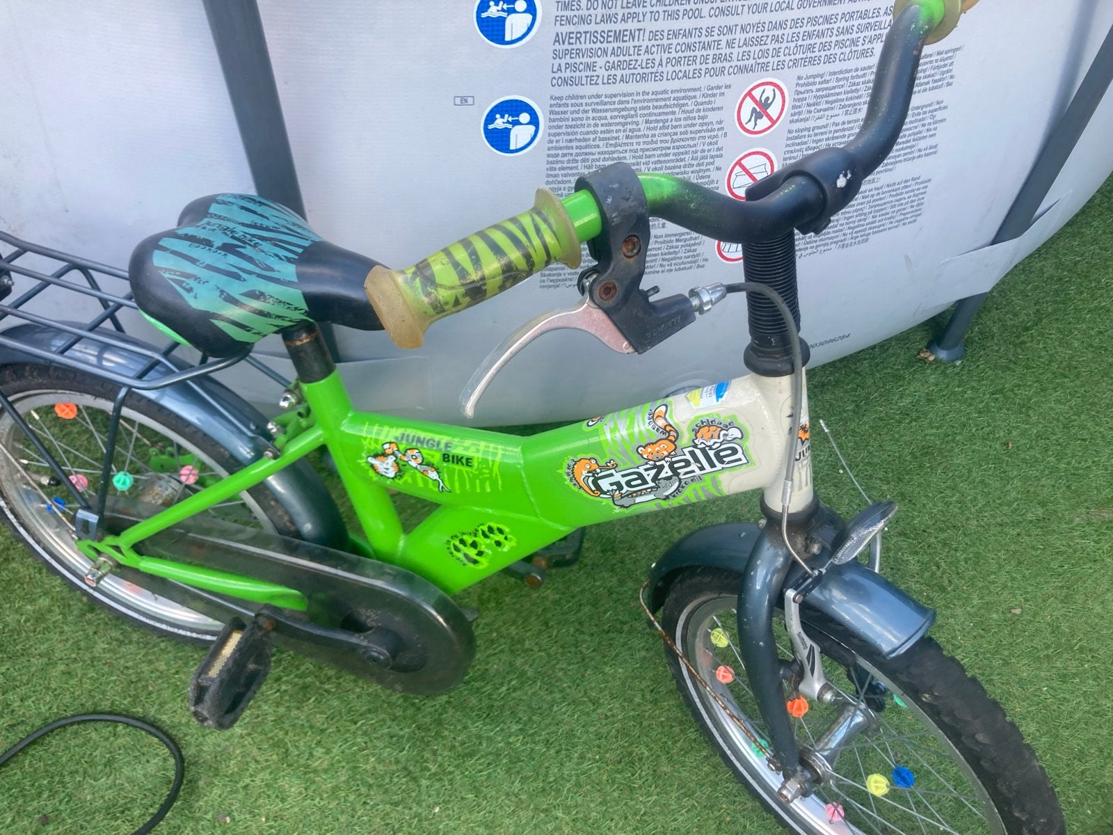 Leuke Gazelle 16 inch kinderfiets - Gebruikt, Ophalen, Gebruikt, 16 tot 20 inch